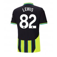 Muški Nogometni Dres Manchester City Rico Lewis #82 Gostujuci 2024-25 Kratak Rukav